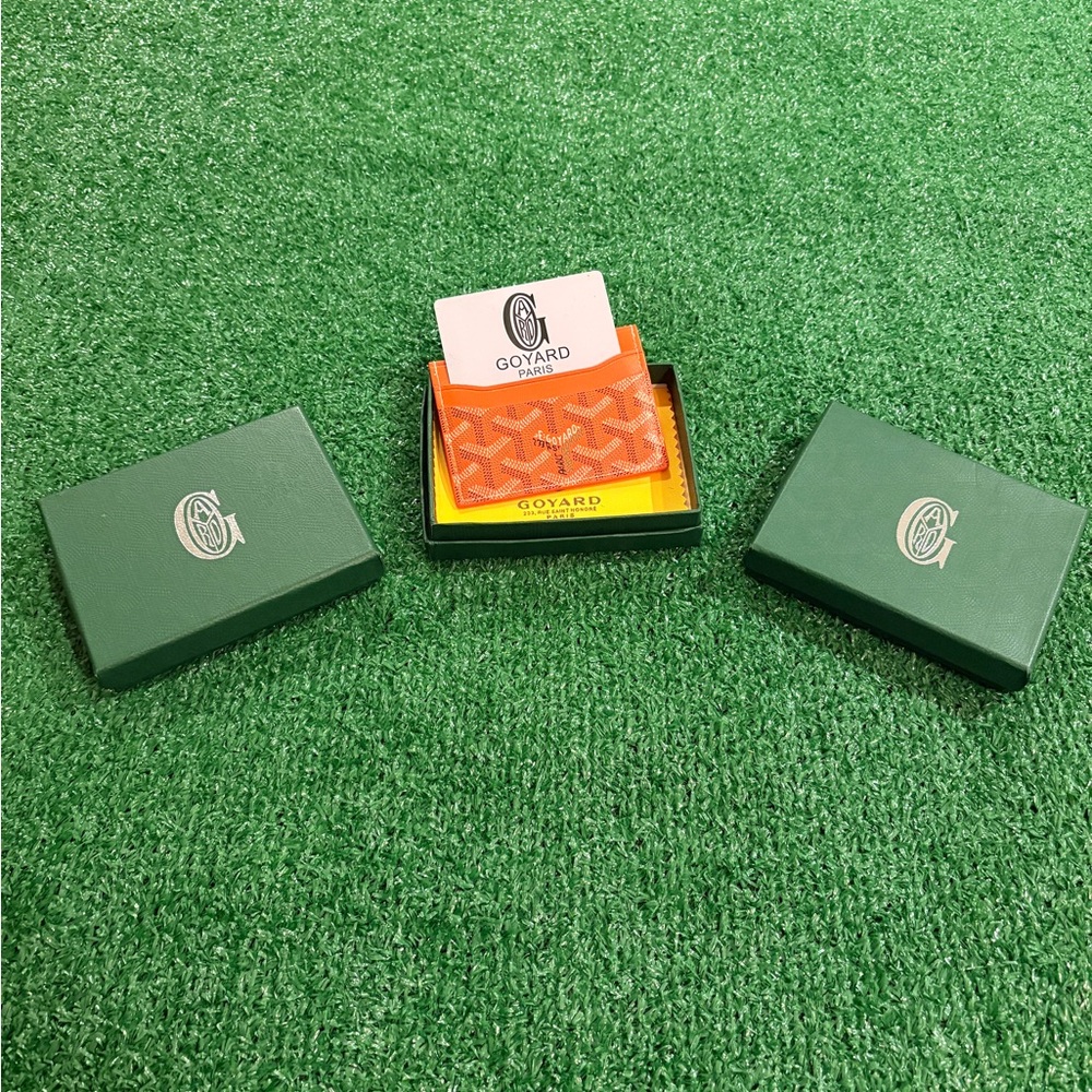 Orange Designer Card Holder